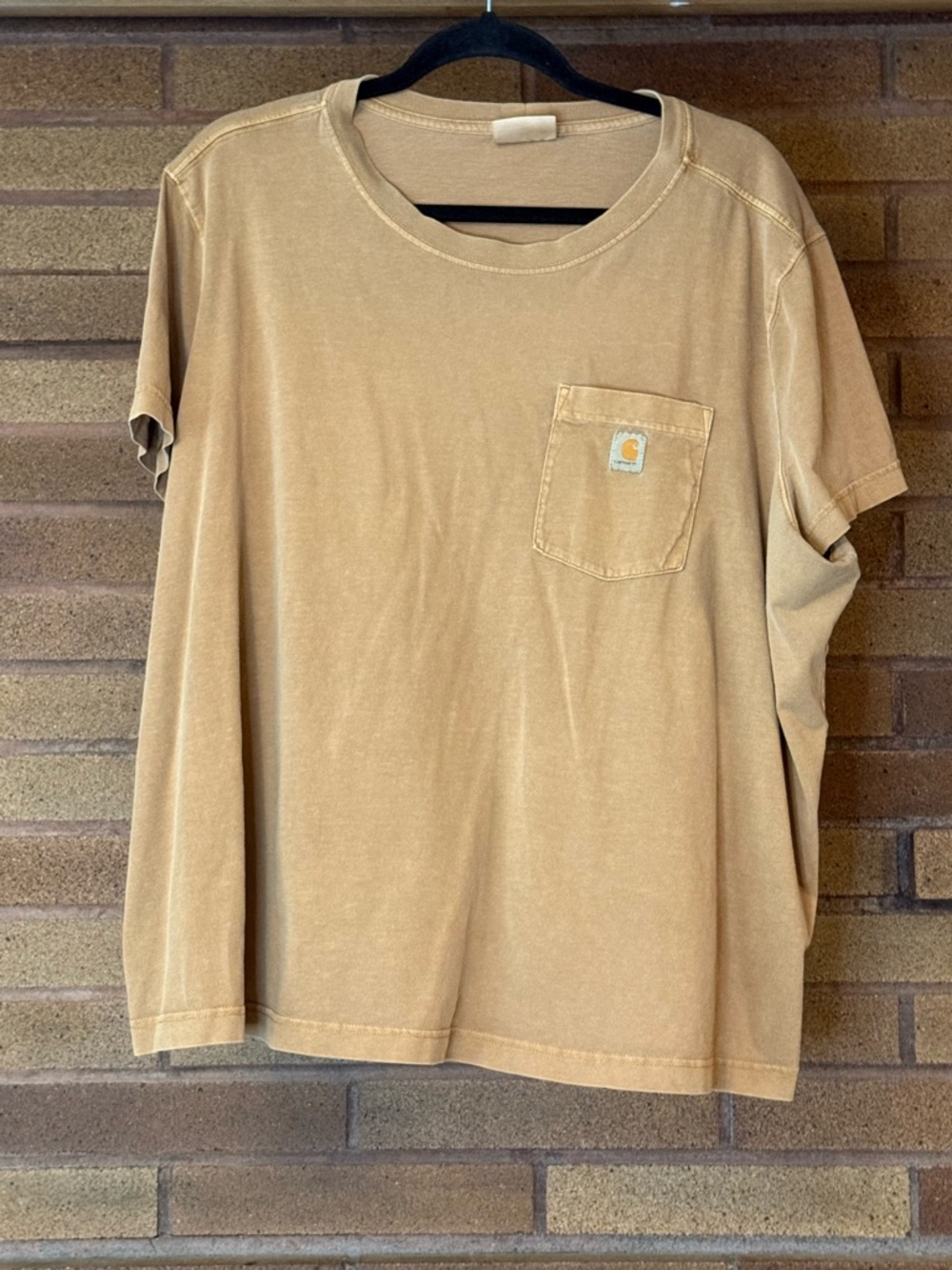 Carhartt Relaxed Fit Pocket Tee in Brown